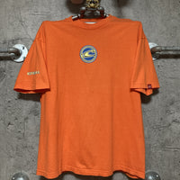 cyber logo printed T-shirt O'Neill orange