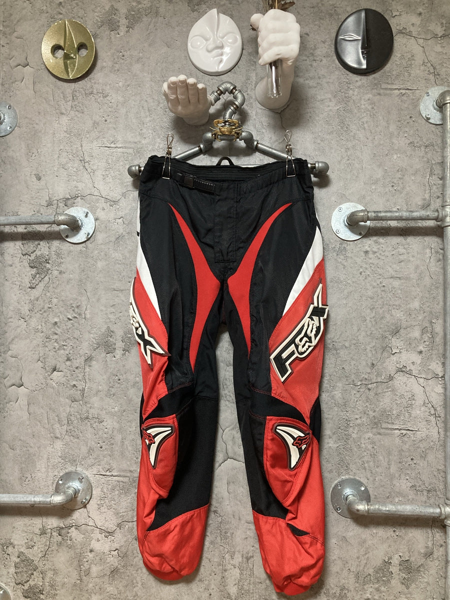 FOX racing pants 180 motocross red black – 雑居ビル