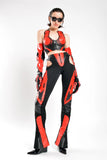 FOX racing pants 180 motocross red black
