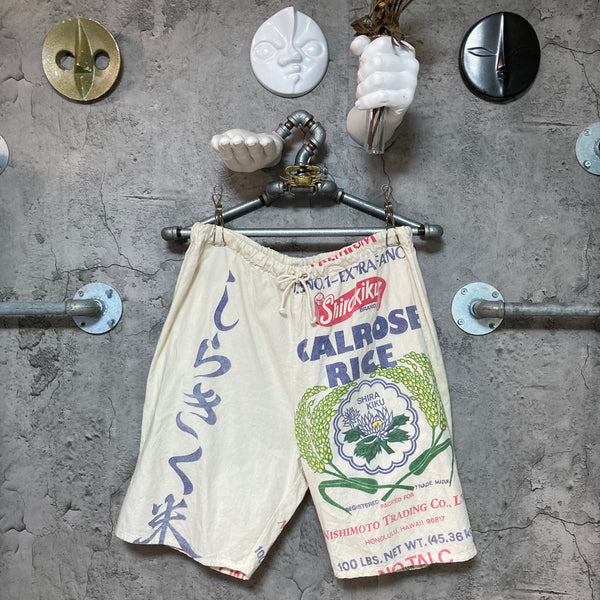 Japanese rice sack in Hawaii remake shorts