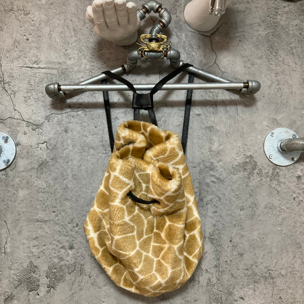 giraffe mini backpack