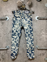 camouflage pattern jeans