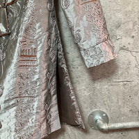 China style coat silver