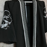 dragon robe black
