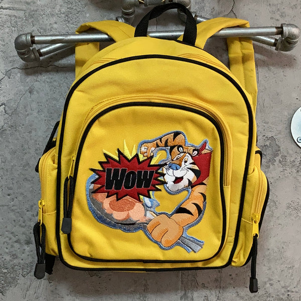 kellog's frosted flakes backpack yellow