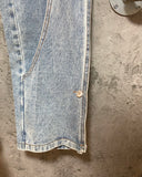 backside cut-out jeans