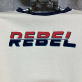 rebel kids sweatshirt long sleeve white