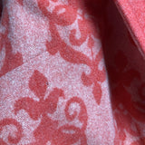 wool arabesque robe pink
