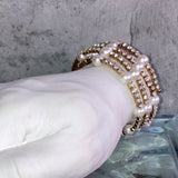 4roll pearl bracelet
