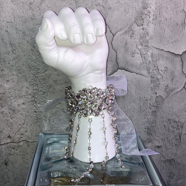 upper arm jewelry silver