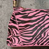 pink zebra handbag