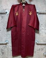 NO.1 kimono robe japan red burgundy