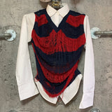border knit shirt
