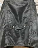 transformable nylon jacket unique design black