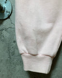 pale pink sweatpants