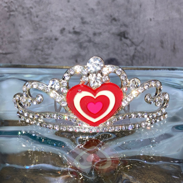 lighted rhinestone mini tiara