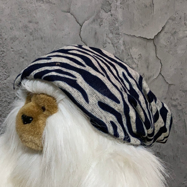 2way zebra beanie & headband
