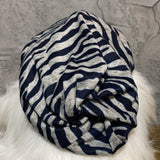 2way zebra beanie & headband