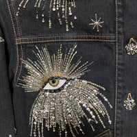 eloise glitter embellished jacket isabel marant