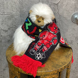 soccer kids colorful scarf
