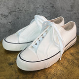 nine addiction bow low top sneakers white