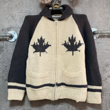 Smith's American zip up cowichan sweater