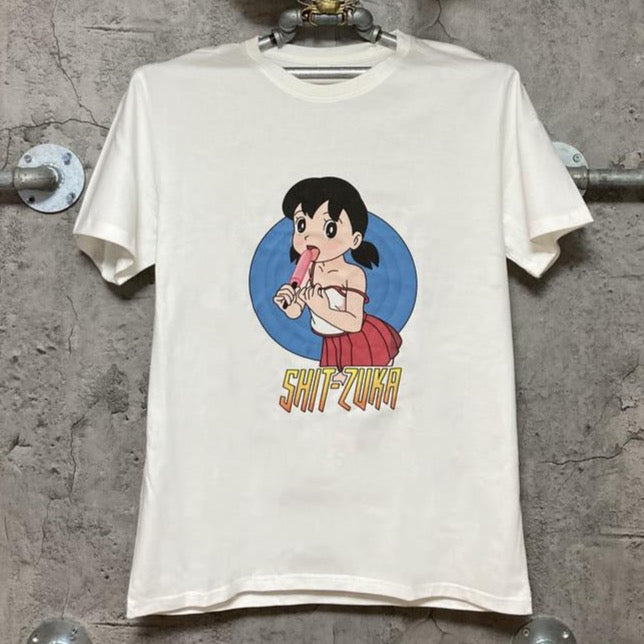 shit-zuka t-shirt white – 雑居ビル