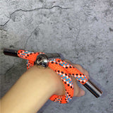 KENZO adjustable rope bracelet orange