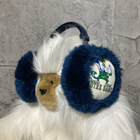 Notre Dame fighting Irish football  Leprechaun Ear muff blue navy green