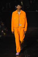cargo pants wide Edwin stepmark orange