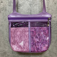 layered bag purple