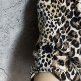 leopard printed half pants