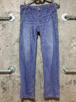 purple denim pants jeans