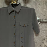 gray stitch shirt