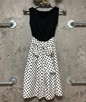 dot pattern dress