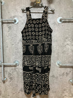 hieroglyph black dress