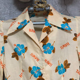 blue hibiscus tahiti misspelled hawaii shirts