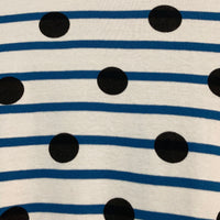 blue stripes x dots petitbateau tops