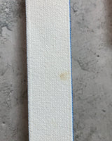 white flower patterned suspender blue