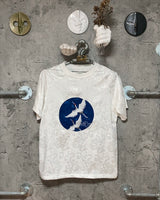 ￥200引き￥6000tsuru crane x dragon embroidered T-shirt
