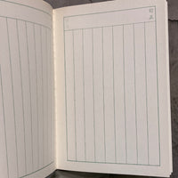 vertical writing school notebook for children