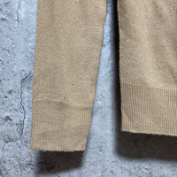 turtleneck knit beige brown