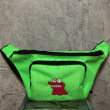 Crayon Shin-chan snack Chocobi waist pack fanny pack bum bag green