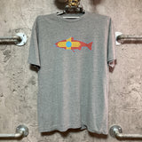 fishing t-shirt rep your water gray