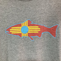 fishing t-shirt rep your water gray