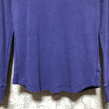 thermal top purple long sleeve mossimo supply co
