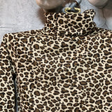 leopard turtleneck