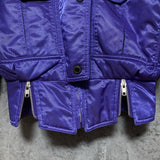 hooded ski jacket snowboard windex pro purple black