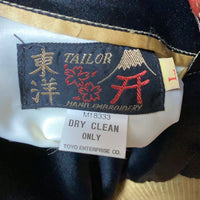 Tailor Toyo Enterprise reversible jacket gold black