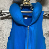 neck pillow vest blue